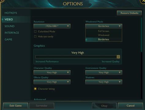 How to Increase FPS in League of Legends: Video Settings and .